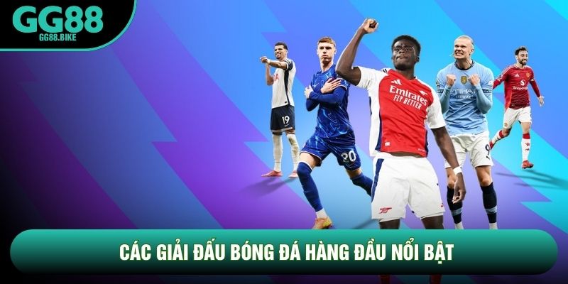 Các giải đấu bóng đá hàng đầu nổi bật Các giải đấu bóng đá hàng đầu nổi bật