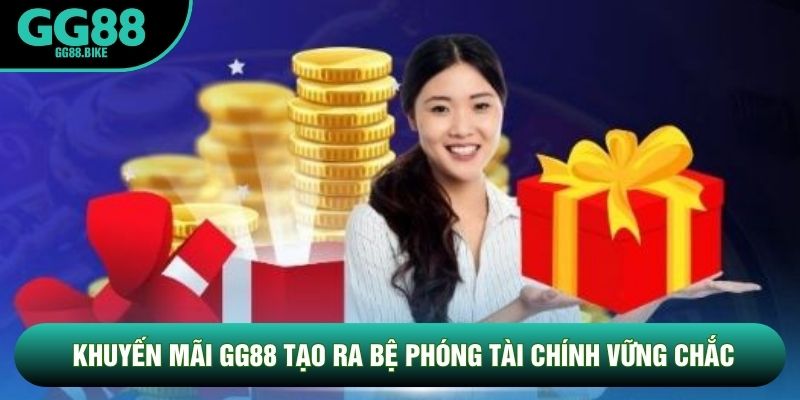 Khuyến mãi GG88 tạo ra bệ phóng tài chính vững chắc